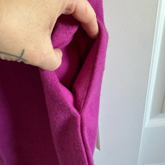 Magenta casual Mini Dress - Picture 3 of 6